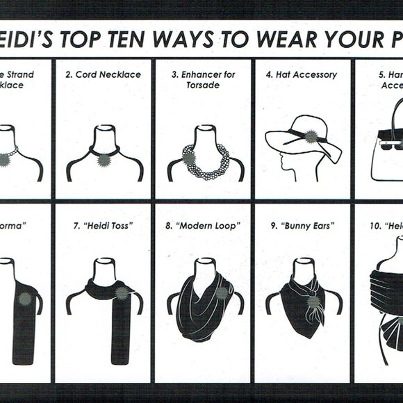 Heidi Daus SANTA STAR Crystal Santa Claus Christmas Holiday Pin Brooch Necklace - Picture 11 of 12